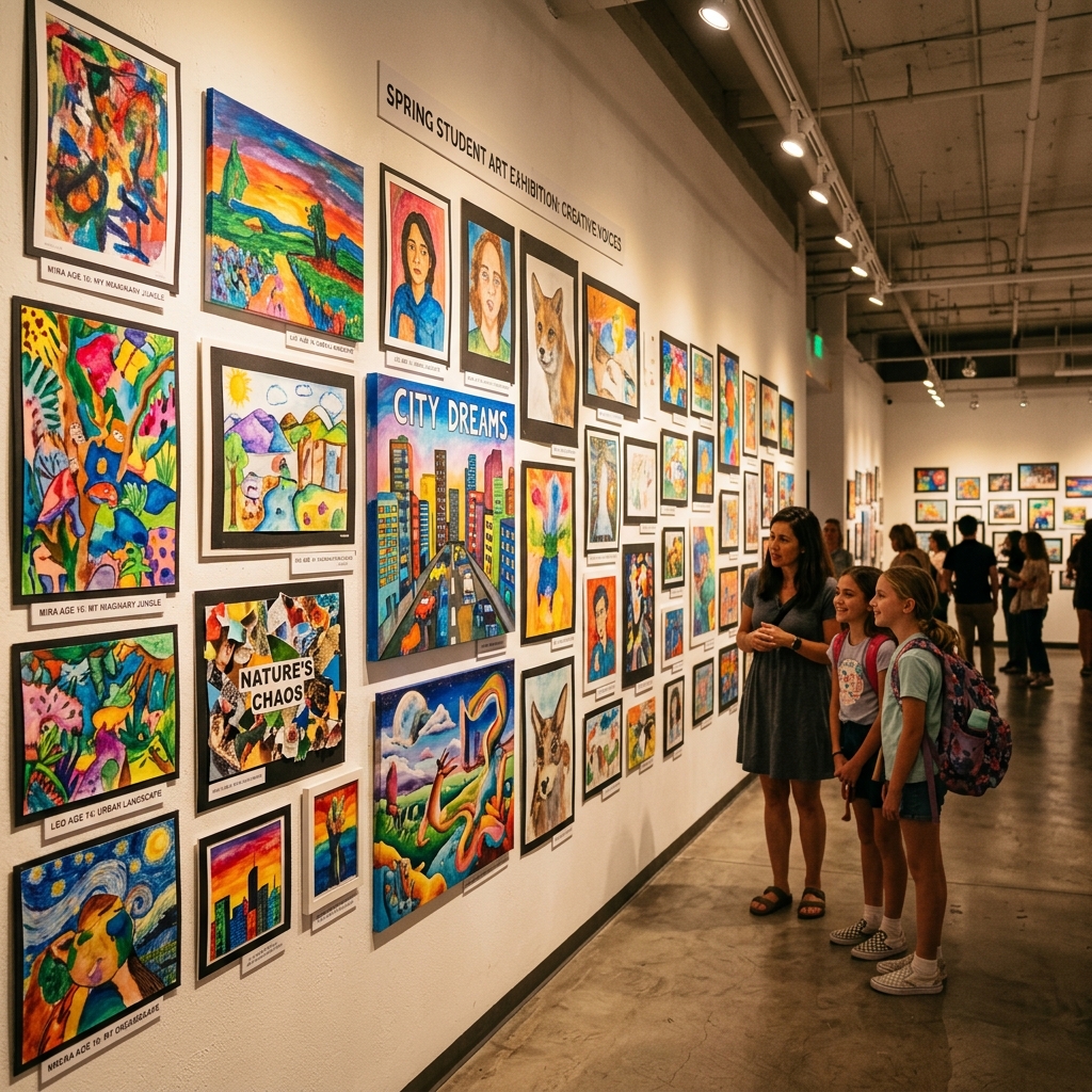 Classroom Art Showcase